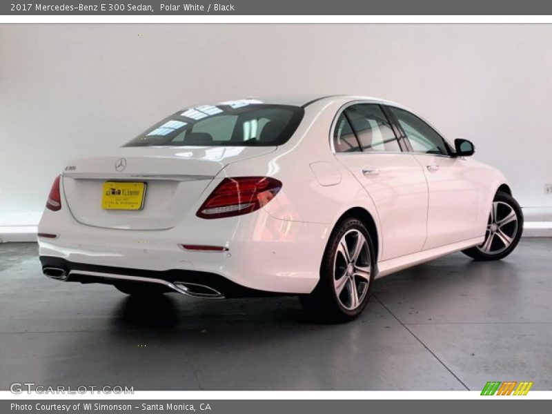 Polar White / Black 2017 Mercedes-Benz E 300 Sedan