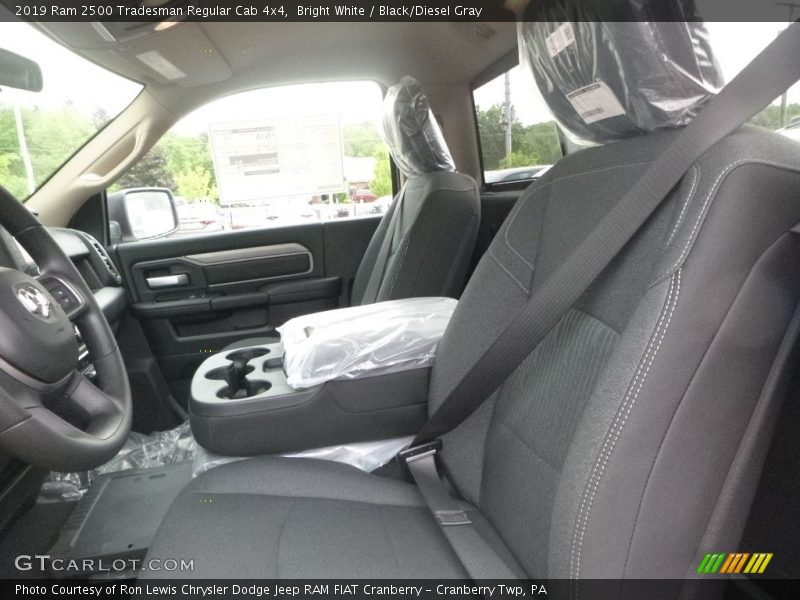 Bright White / Black/Diesel Gray 2019 Ram 2500 Tradesman Regular Cab 4x4