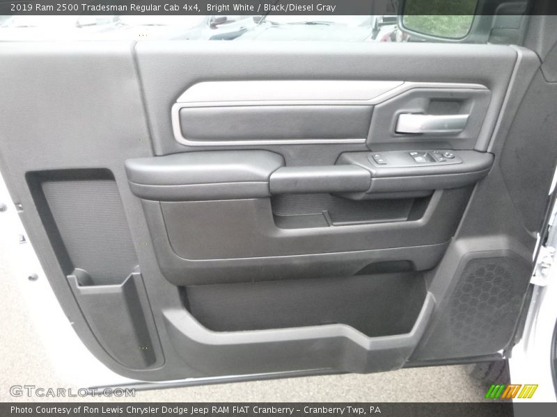 Bright White / Black/Diesel Gray 2019 Ram 2500 Tradesman Regular Cab 4x4