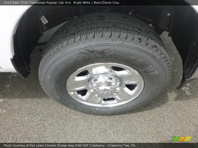 Bright White / Black/Diesel Gray 2019 Ram 2500 Tradesman Regular Cab 4x4