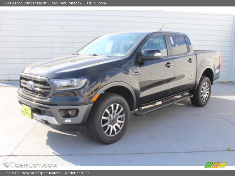 Shadow Black / Ebony 2019 Ford Ranger Lariat SuperCrew