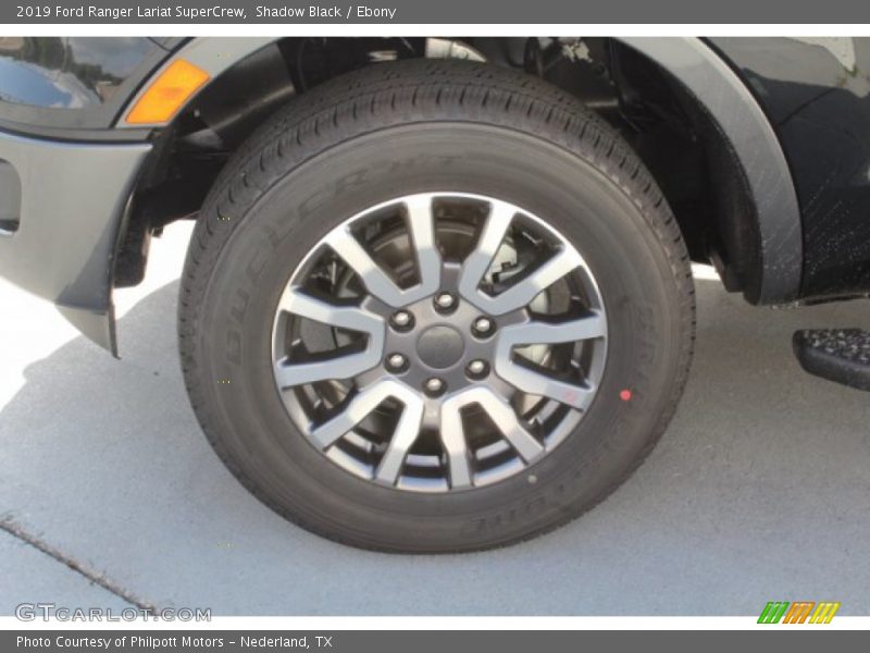 Shadow Black / Ebony 2019 Ford Ranger Lariat SuperCrew