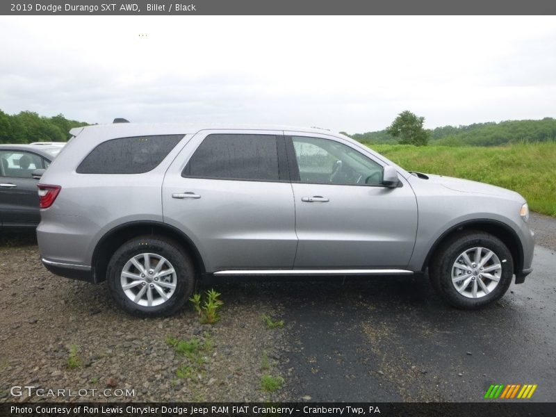 Billet / Black 2019 Dodge Durango SXT AWD