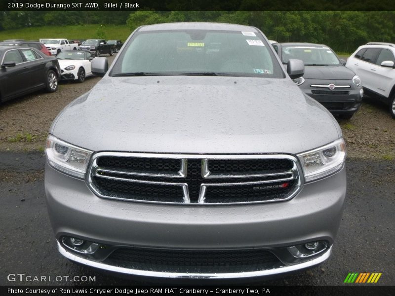 Billet / Black 2019 Dodge Durango SXT AWD