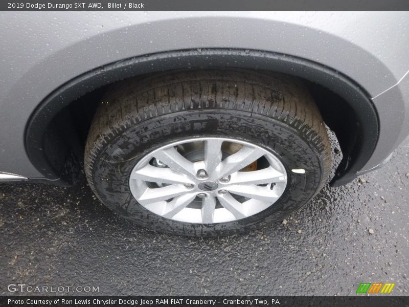 Billet / Black 2019 Dodge Durango SXT AWD