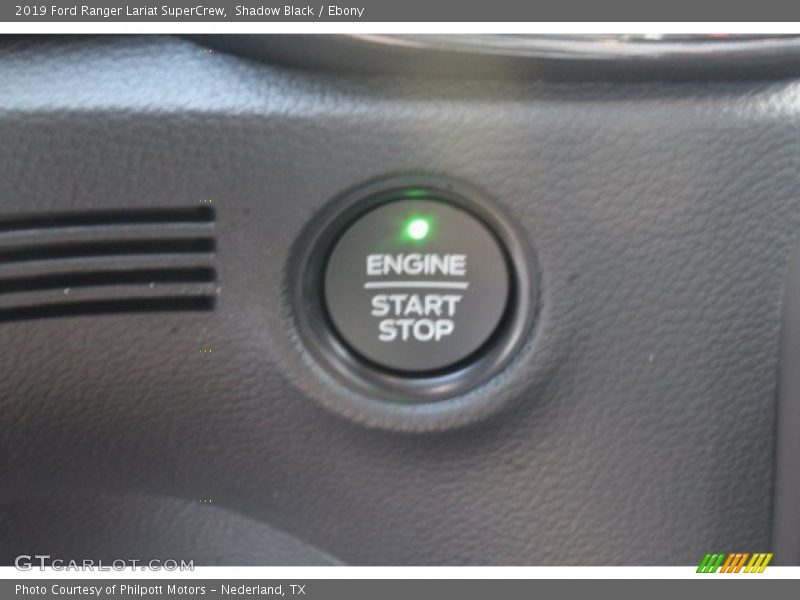 Shadow Black / Ebony 2019 Ford Ranger Lariat SuperCrew