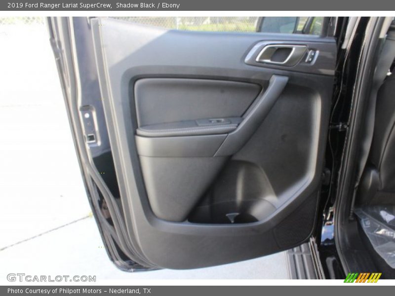 Shadow Black / Ebony 2019 Ford Ranger Lariat SuperCrew