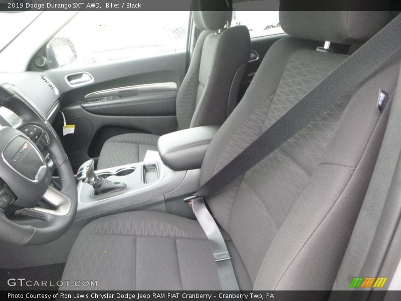 Billet / Black 2019 Dodge Durango SXT AWD