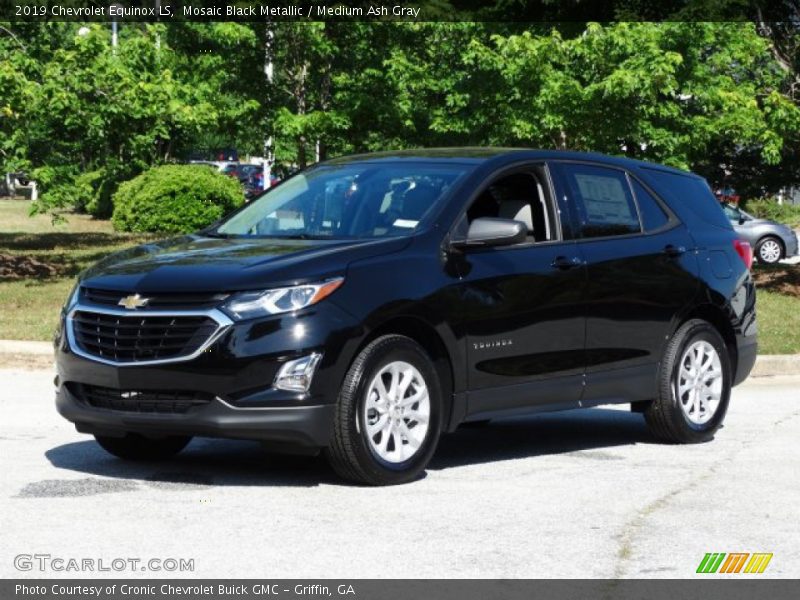 Mosaic Black Metallic / Medium Ash Gray 2019 Chevrolet Equinox LS