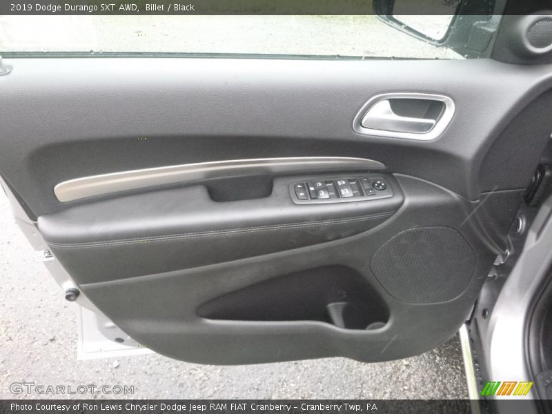 Billet / Black 2019 Dodge Durango SXT AWD