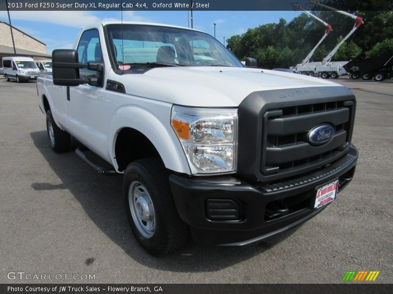 Oxford White / Steel 2013 Ford F250 Super Duty XL Regular Cab 4x4