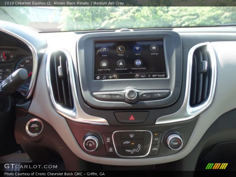 Mosaic Black Metallic / Medium Ash Gray 2019 Chevrolet Equinox LS