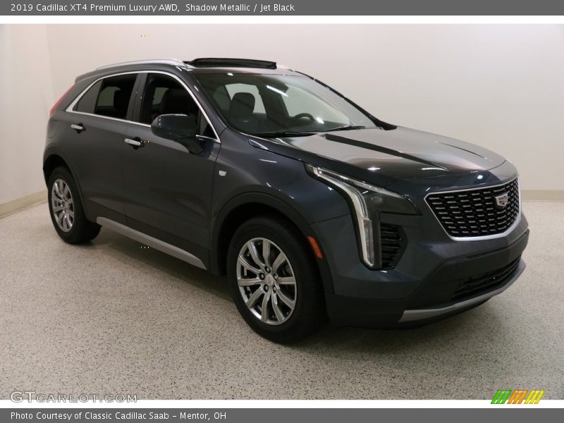 Shadow Metallic / Jet Black 2019 Cadillac XT4 Premium Luxury AWD