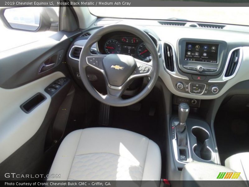 Mosaic Black Metallic / Medium Ash Gray 2019 Chevrolet Equinox LS
