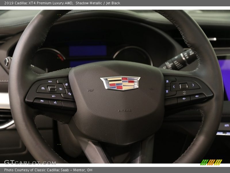 Shadow Metallic / Jet Black 2019 Cadillac XT4 Premium Luxury AWD