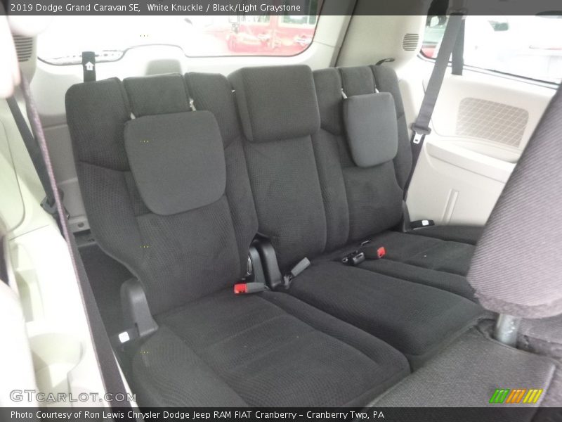 White Knuckle / Black/Light Graystone 2019 Dodge Grand Caravan SE