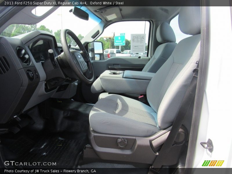 Oxford White / Steel 2013 Ford F250 Super Duty XL Regular Cab 4x4