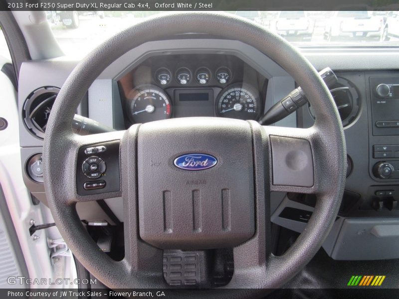 Oxford White / Steel 2013 Ford F250 Super Duty XL Regular Cab 4x4
