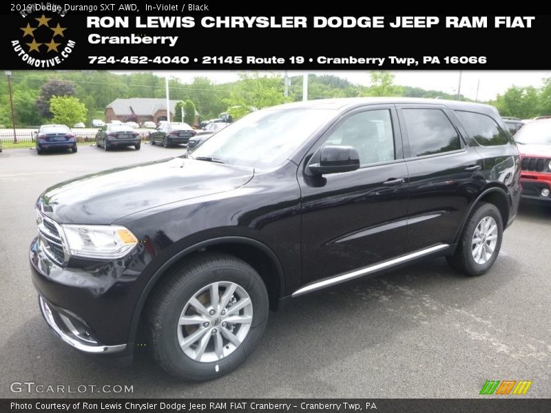 In–Violet / Black 2019 Dodge Durango SXT AWD