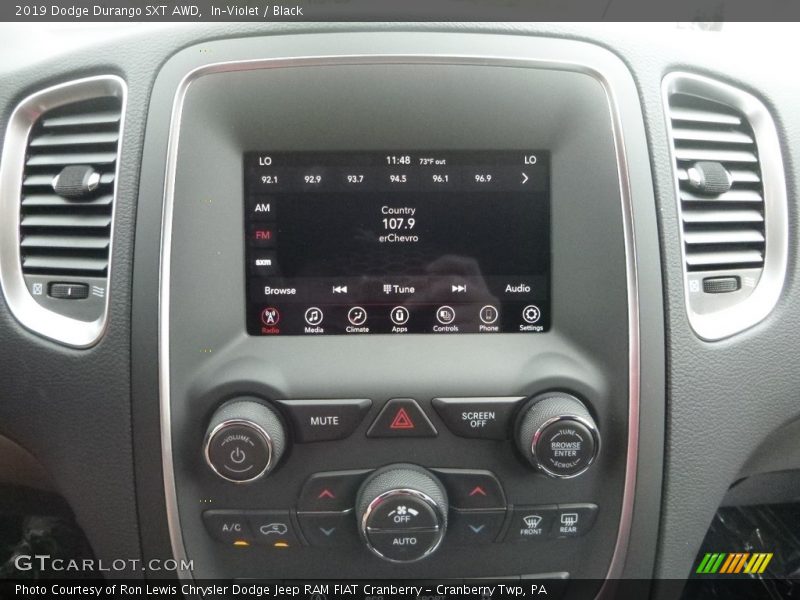 In–Violet / Black 2019 Dodge Durango SXT AWD