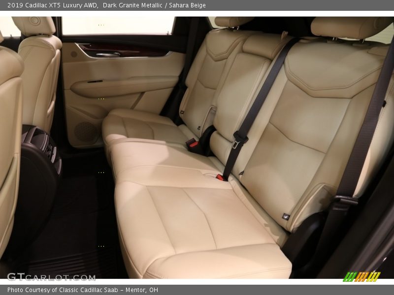 Dark Granite Metallic / Sahara Beige 2019 Cadillac XT5 Luxury AWD