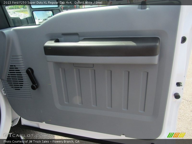 Oxford White / Steel 2013 Ford F250 Super Duty XL Regular Cab 4x4