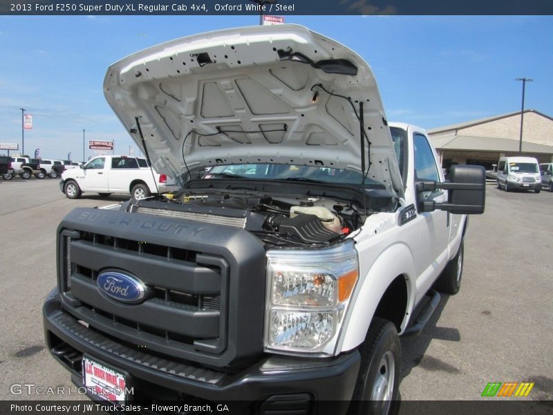 Oxford White / Steel 2013 Ford F250 Super Duty XL Regular Cab 4x4