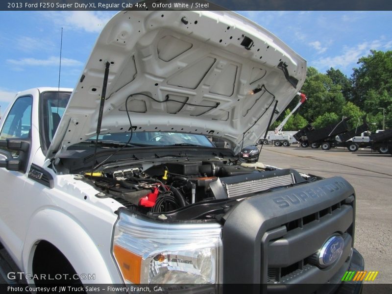 Oxford White / Steel 2013 Ford F250 Super Duty XL Regular Cab 4x4
