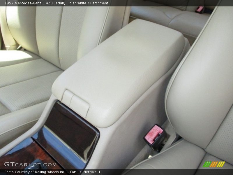 Polar White / Parchment 1997 Mercedes-Benz E 420 Sedan