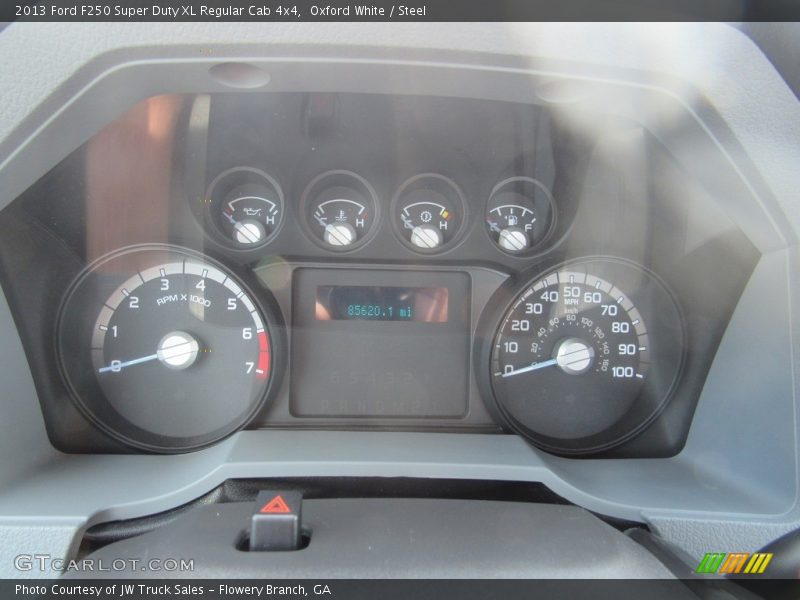Oxford White / Steel 2013 Ford F250 Super Duty XL Regular Cab 4x4