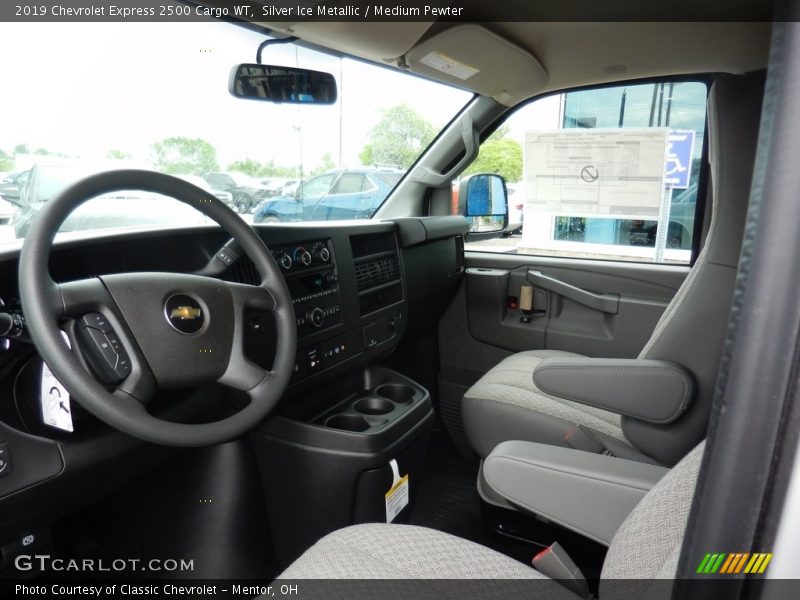  2019 Express 2500 Cargo WT Medium Pewter Interior