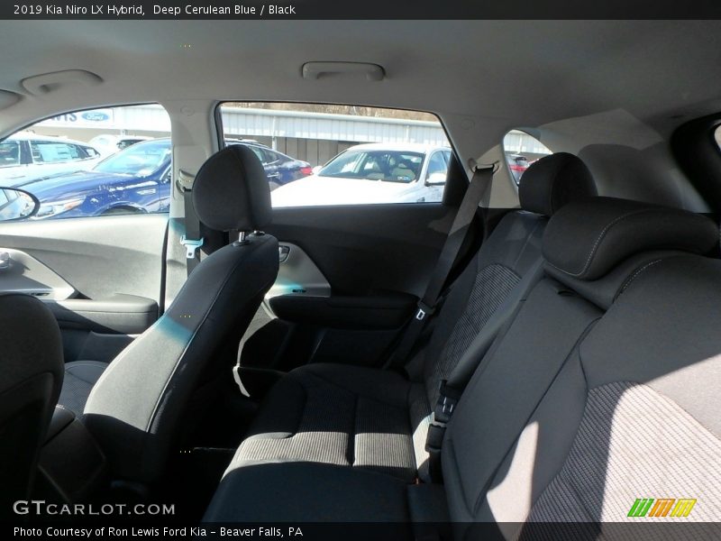 Deep Cerulean Blue / Black 2019 Kia Niro LX Hybrid