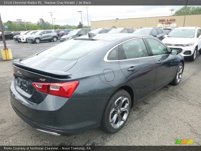 Shadow Gray Metallic / Jet Black 2019 Chevrolet Malibu RS