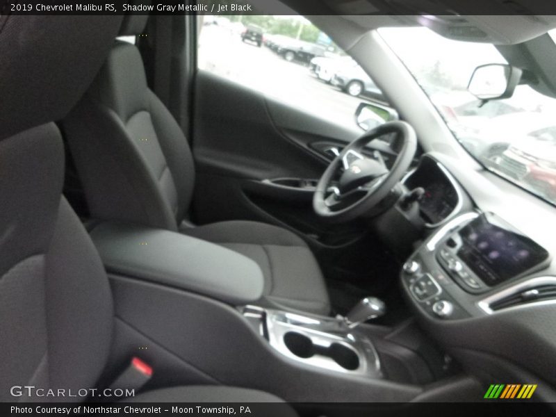 Shadow Gray Metallic / Jet Black 2019 Chevrolet Malibu RS