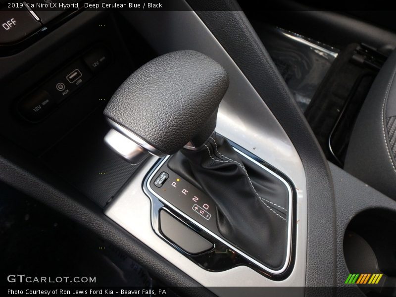 Deep Cerulean Blue / Black 2019 Kia Niro LX Hybrid