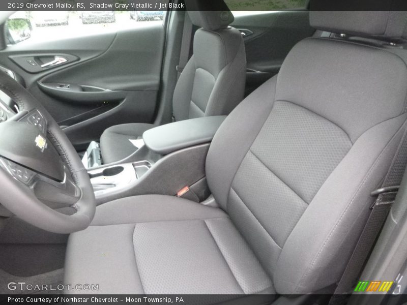 Shadow Gray Metallic / Jet Black 2019 Chevrolet Malibu RS