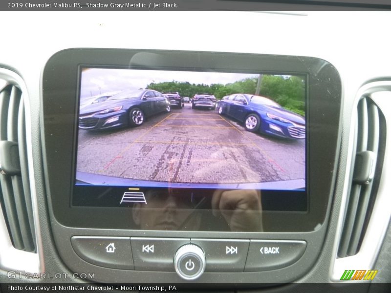 Shadow Gray Metallic / Jet Black 2019 Chevrolet Malibu RS