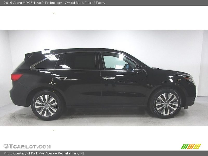 Crystal Black Pearl / Ebony 2016 Acura MDX SH-AWD Technology