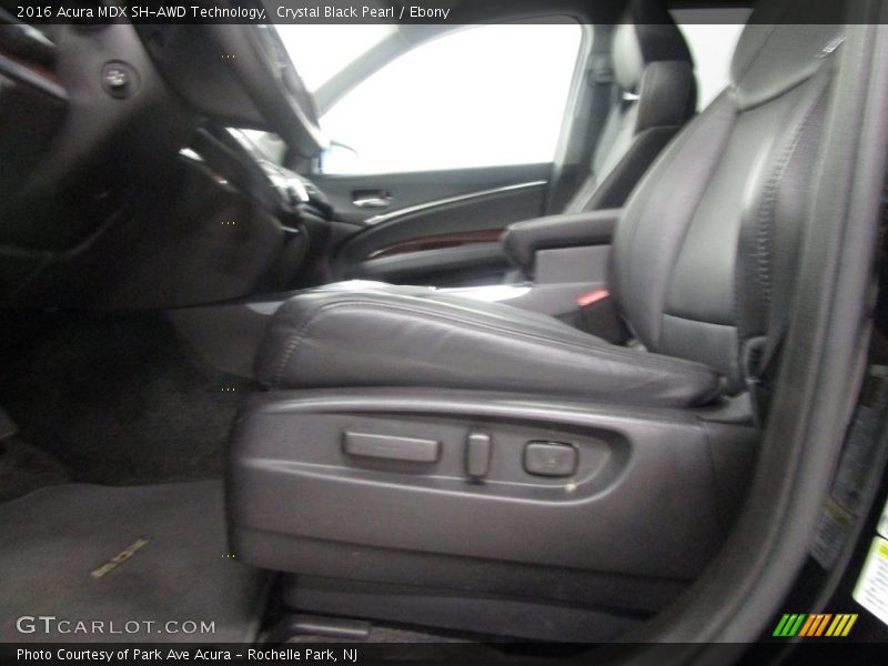 Crystal Black Pearl / Ebony 2016 Acura MDX SH-AWD Technology