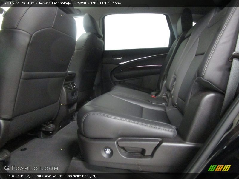 Crystal Black Pearl / Ebony 2016 Acura MDX SH-AWD Technology