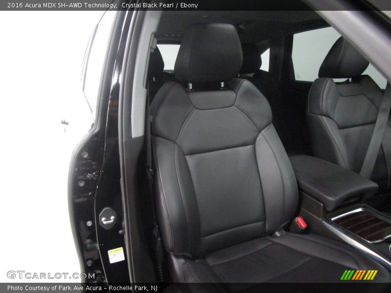 Crystal Black Pearl / Ebony 2016 Acura MDX SH-AWD Technology