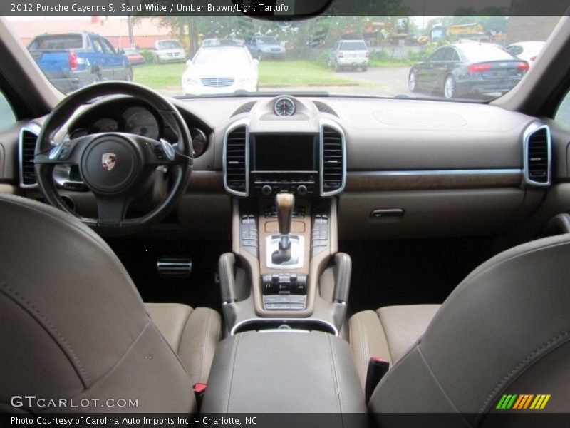 Sand White / Umber Brown/Light Tartufo 2012 Porsche Cayenne S