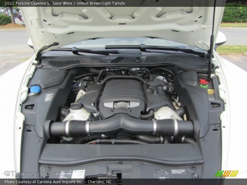 Sand White / Umber Brown/Light Tartufo 2012 Porsche Cayenne S