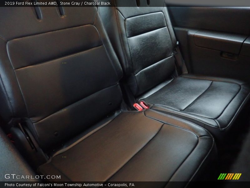 Stone Gray / Charcoal Black 2019 Ford Flex Limited AWD