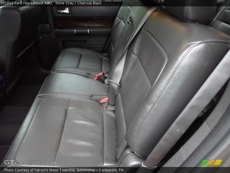 Stone Gray / Charcoal Black 2019 Ford Flex Limited AWD