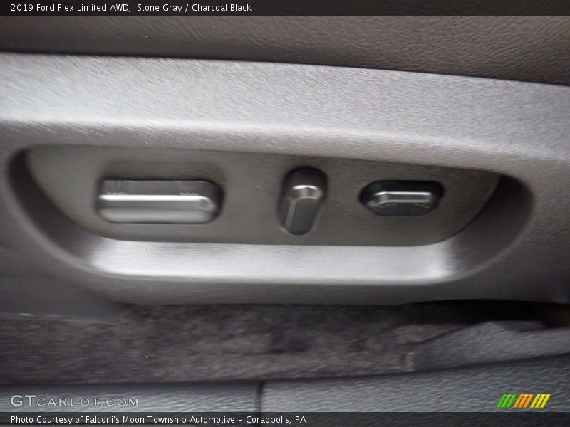 Stone Gray / Charcoal Black 2019 Ford Flex Limited AWD