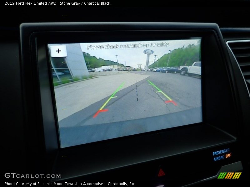 Stone Gray / Charcoal Black 2019 Ford Flex Limited AWD