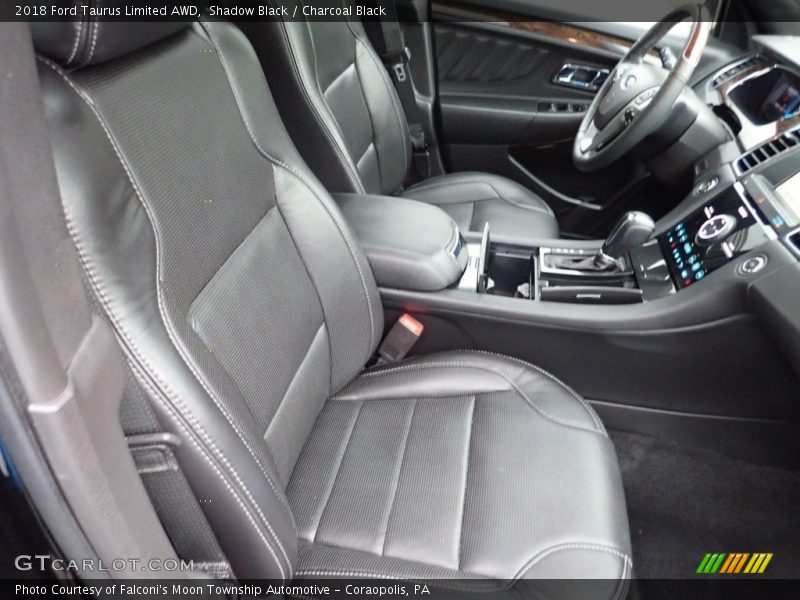 Front Seat of 2018 Taurus Limited AWD