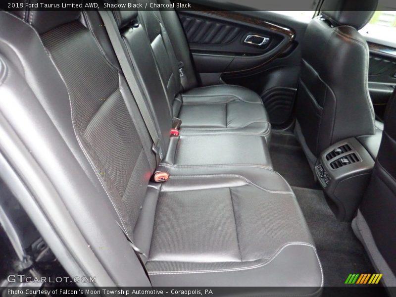 Rear Seat of 2018 Taurus Limited AWD