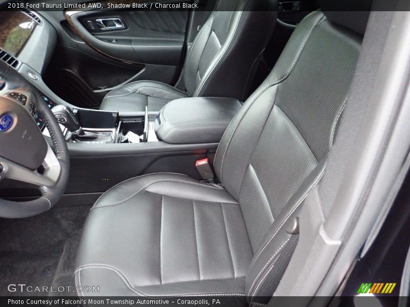 Front Seat of 2018 Taurus Limited AWD